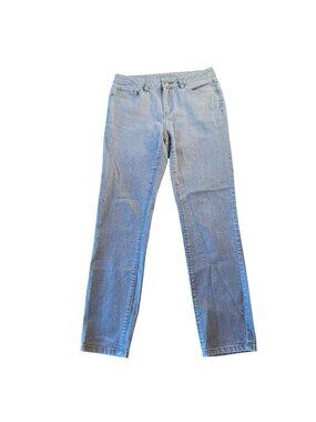 PrAna Organic Cotton Straight Leg Mid Rise Jeans Light Gray Small Gorpcore Eco